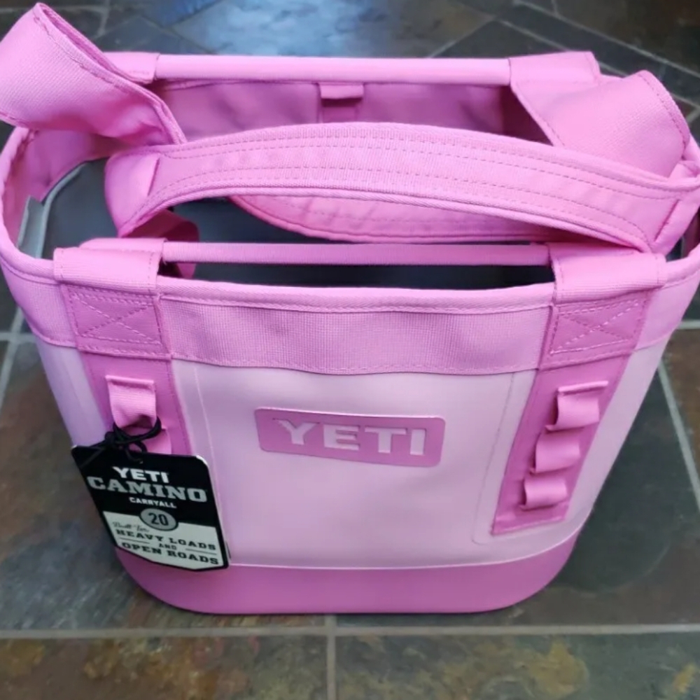 YETI Camino 20 Carryall Tote Bag (POWER PINK) Limited Edition For Womens